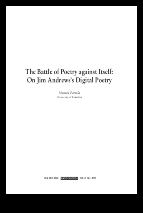 Εικονική ποίηση Η γλώσσα της εικονικής τέχνης σε έναν ψηφιακό κόσμο 3 Εικονική ποίηση: Η γλώσσα της εικονικής τέχνης