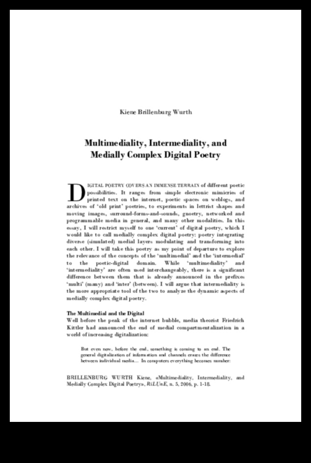 Εικονική ποίηση Η γλώσσα της εικονικής τέχνης σε έναν ψηφιακό κόσμο 4 Εικονική ποίηση: Η γλώσσα της εικονικής τέχνης