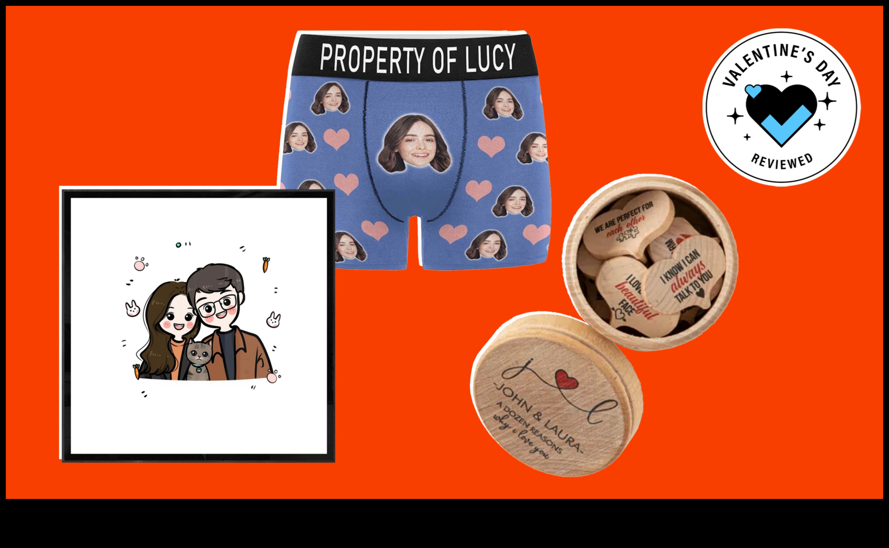 Εξατομικευμένο πάθος: Συναισθηματικά δώρα για μια προσαρμοσμένη ημέρα του Αγίου Βαλεντίνου