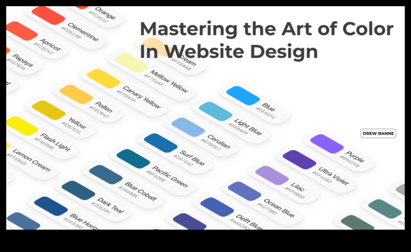 Crafting Color: The Palette of Web Arts