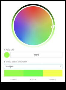 Crafting Color: The Palette of Web Arts