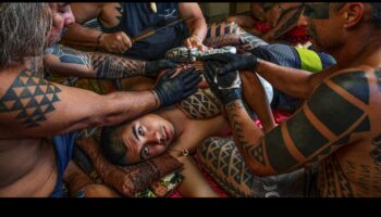 Sacred Marks: Chronicles Crafted with Symbolic Body Art