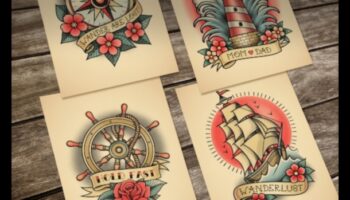 Sailor's Delight: Ναυτική γοητεία σε παραδοσιακά τατουάζ