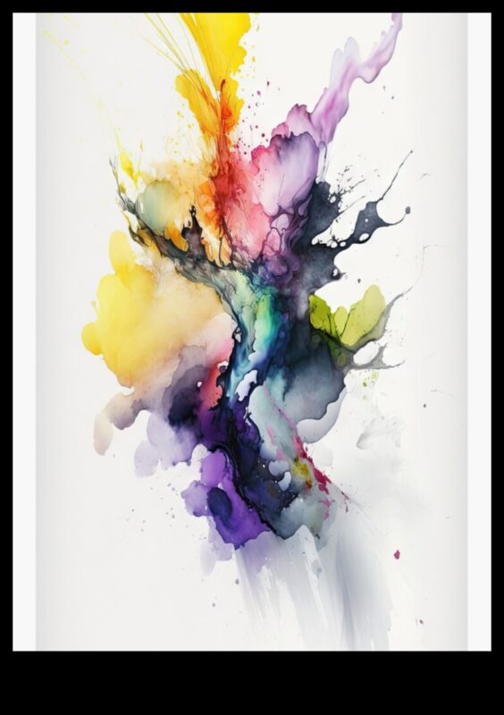 Έγχρωμη Συμφωνία: Εκφραστική ομορφιά σε μελάνι ακουαρέλας